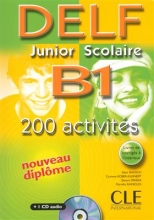 کتاب فرانسه Delf Junior Scolaire B1: 200 Activites