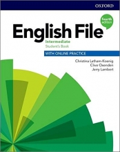 خرید كتاب انگلیش فایل اینترمدیت ویرایش چهارم English File intermediate (4th) SB+WB