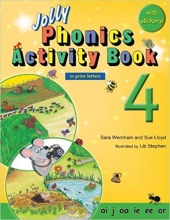 خرید کتاب جولی فونیکس اکتیویتی بوک و ورک بوک 4 Jolly Phonics activity book and work book