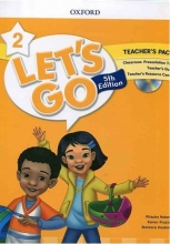 خرید کتاب معلم لتس گو ویرایش پنجم Lets Go 5th 2 Teachers Pack + DVD