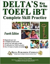 خرید کتاب تافل دلتا ویرایش چهارم Deltas Key to the TOEFL iBT 4th