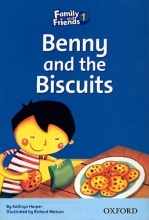 کتاب داستان فمیلی اند فرندز بنی و بیسکوئیت Family and Friends Readers 1 Benny and the Biscuits