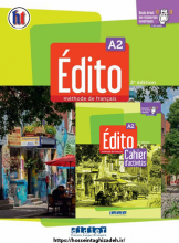 کتاب فرانسوی ادیتو چاپ جدید ویرایش دوم Edito niv A2 2e edition