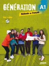 کتاب فرانسه Generation 1 niv A1 - Livre + Cahier